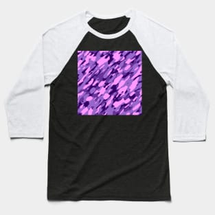 Purple Camouflage Baseball T-Shirt